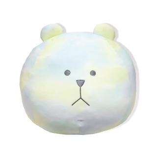 【CRAFTHOLIC 宇宙人】蜜藍暈染熊造型抱枕 涼感抱枕(春夏系列)