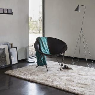【SDL Home 山德力】ESPRIT地毯 雪白 170X240cm(德國品牌 長毛 白色)