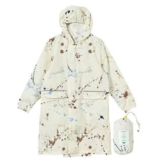【KIU】日本 兒童雨衣 一萬耐水壓 120-140cm(抽象潑墨L)