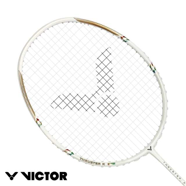 【VICTOR 勝利體育】羽球拍(TK-R A 珠光白)