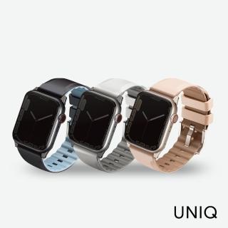 【UNIQ】Apple Watch 38/40/41/42mm Linus 防水矽膠雙色錶帶