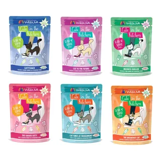 【Cats in the Kitchen 凱特美廚】貓咪易開餵主食餐包85g-12入(主食 餐包 全齡貓 貓罐頭)