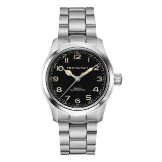 【HAMILTON 漢米爾頓】陸戰 Murph 墨菲腕錶 38mm(自動上鍊 中性 精鋼錶帶 H70405130)