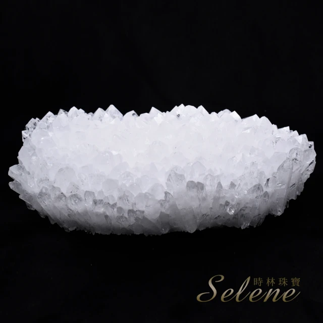 Selene 白水晶簇擺件(500-600g)