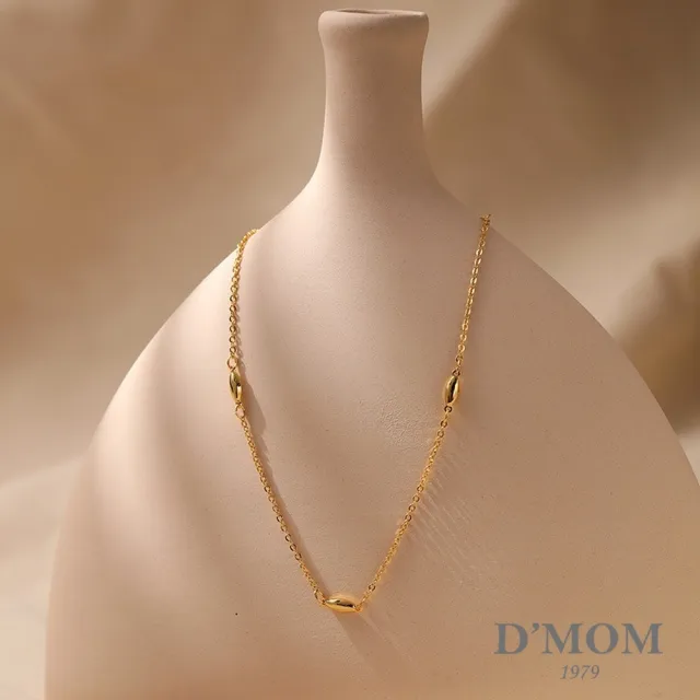 【DMOM】極簡百搭米粒項鍊