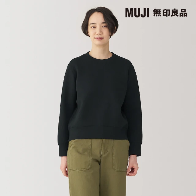 MUJI 無印良品 女二重織裏毛圓領衫(共6色)