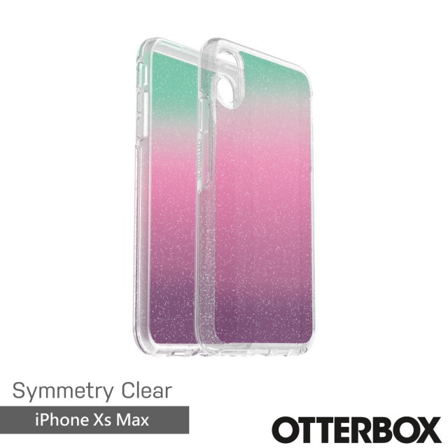 【OtterBox】iPhone Xs Max 6.5吋 Symmetry 炫彩透明保護殼(炫彩)