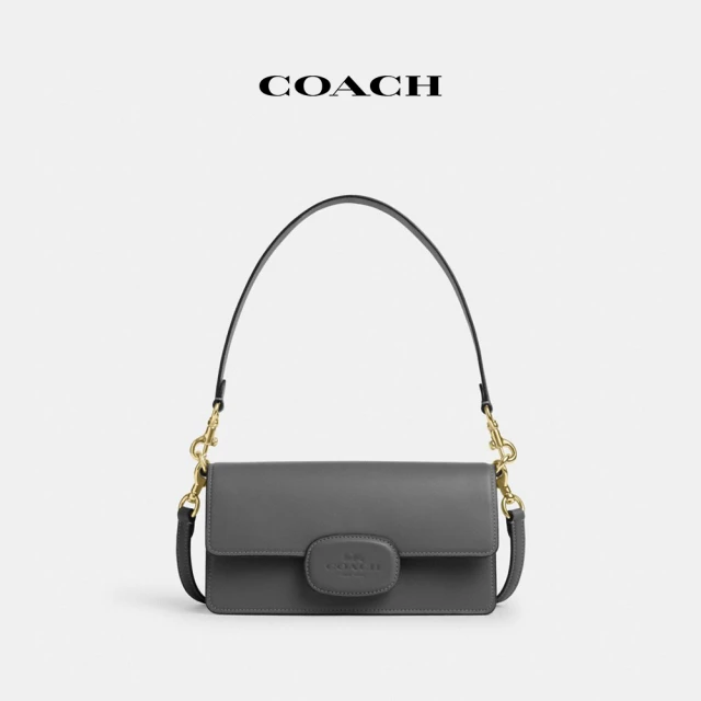 COACH 經典LogoBRYNN單肩包-IM/棕色/黑色(