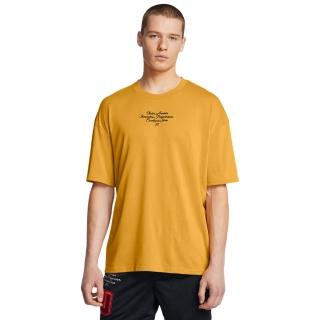 【UNDER ARMOUR】UA官方直營 男 ON DISPLAY HW 短袖T-Shirt 1387727-711(土黃色)