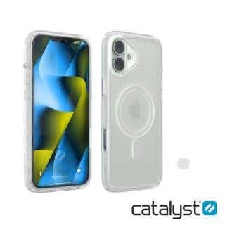 【Catalyst】iPhone16 Plus 6.7吋 MagSafe 防摔耐衝擊保護殼(透色)