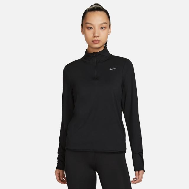 【NIKE 耐吉】AS W NK SWIFT ELMNT DF UVHZTOP 黑 上衣 女款 長袖上衣 運動 慢跑(FB4317-010 ∞)