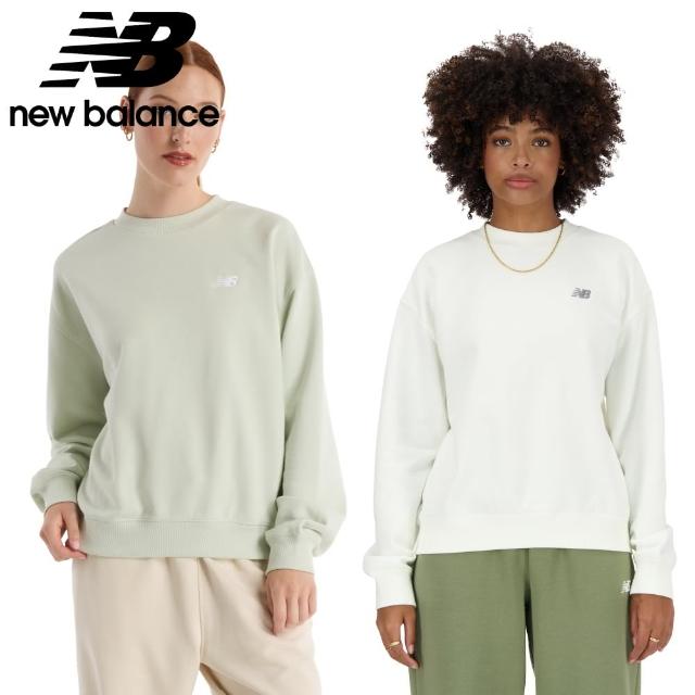 【NEW BALANCE】NB 圓領棉質長袖上衣_女性_WT41508NUM_WT41508SST(美版 版型偏大)