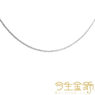 【今生金飾】圈圈銀鍊(925純銀項鍊)