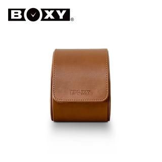 【BOXY】名錶收藏盒 1支裝 真皮皮革 多功能錶包 錶盒(大錶適用 旅行收納盒 攜帶錶盒)