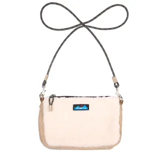 【KAVU】So Snuggy 拼接毛毛側背包 圓石灘 #9467