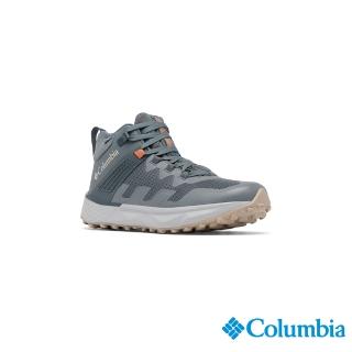 【Columbia 哥倫比亞】男款-OD防水高筒健走鞋-墨灰色(UBM62490IG/IF)