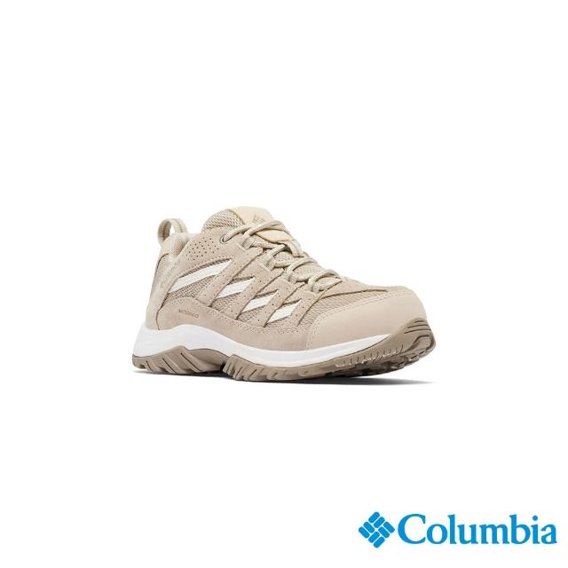 【Columbia 哥倫比亞】女款-防水登山鞋-卡其色(UBL06070KI/IF)