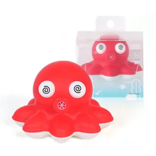 【sillymann】100%鉑金矽膠小章魚洗澡玩具