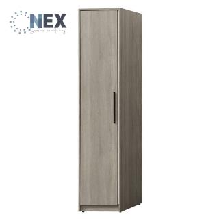 【NEX】星辰1.5尺左桶多夾層衣櫃/多層格板置物櫃/SY76-6 5495A(質感手把 耐磨耐刮 多層收納)
