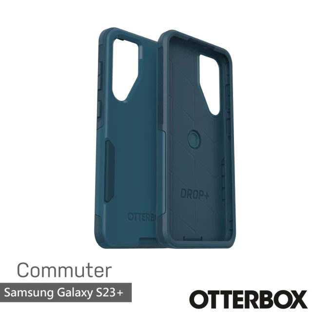 OtterBox Samsung Galaxy S23+ 6.6吋 Commuter 通勤者系列保護殼(藍色)