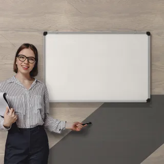 【林製作所】90x60cm日本進口板面高密度白板(台灣製造 單面 壁掛式 磁性可吸磁鐵 行事曆 月曆)