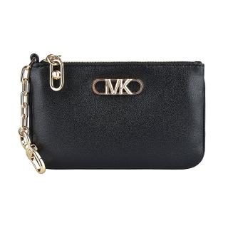 【Michael Kors】MK MICHAEL KORS PARKER LOGO拉鍊牛皮零錢包