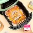 【茉家】拋棄式氣炸鍋錫箔紙方型盒五入裝(3組)