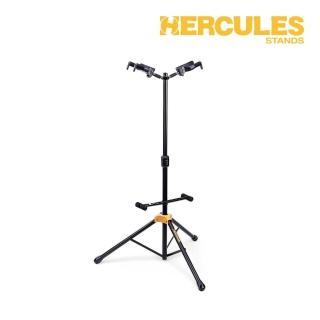 【Hercules 海克力斯】GS422B Plus 雙吉他架／穩固可靠的支撐(電吉他架 電貝斯架 木吉他架 樂器架 民謠)