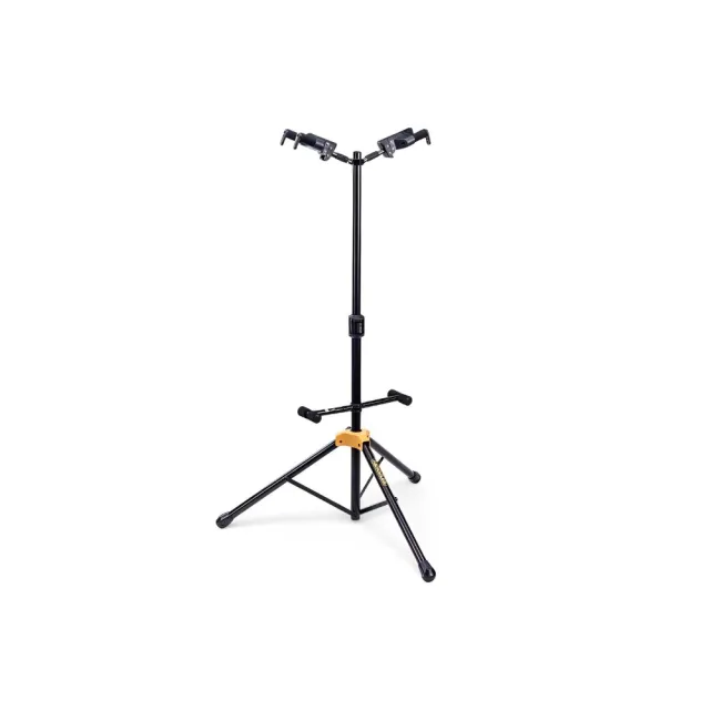 【Hercules 海克力斯】GS422B Plus 雙吉他架／穩固可靠的支撐(電吉他架 電貝斯架 木吉他架 樂器架 民謠)