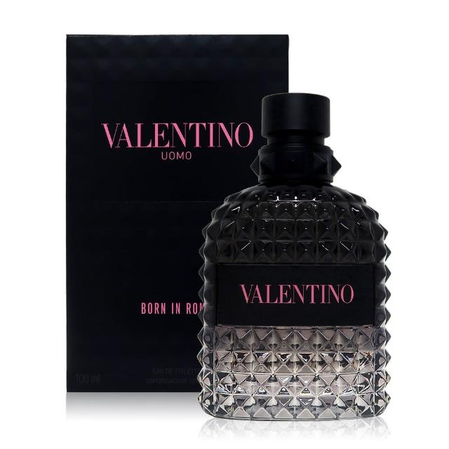 【VALENTINO 范倫鐵諾】Uomo Born In Roma 訂製羅馬男性淡香水 EDT 100ml(平行輸入)