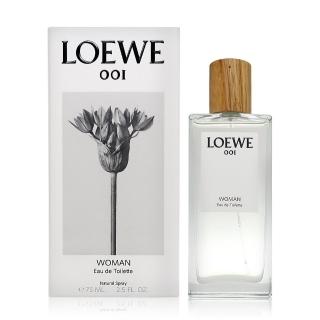 【LOEWE 羅威】001 Woman 女性淡香水 EDT 75ml(平行輸入)