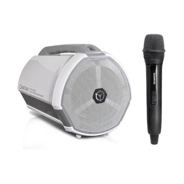 【CHIAYO  嘉友】2代藍芽迷你攜帶式無線擴音機(COACH 400 16CH可調頻版)