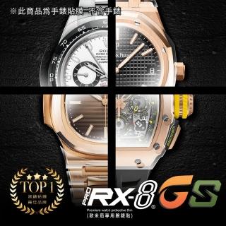 【RX8-GS】第7代保護膜 OMEGA歐米茄 系列腕錶、手錶貼膜 頂級雙色款、亮霧合一(不含手錶)
