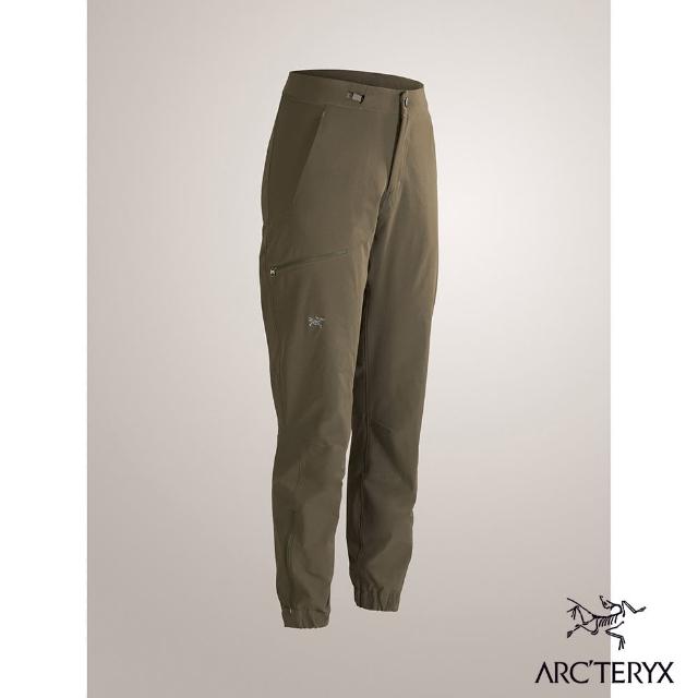 【Arcteryx 始祖鳥】女 Gamma Tapered 軟殼長褲(龍紋綠)