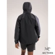 【Arcteryx 始祖鳥官方直營】男 Norvan 防水外套(墨灰/黑)