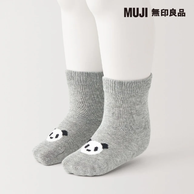 MUJI 無印良品 幼兒動物紋樣直角襪(共8色)