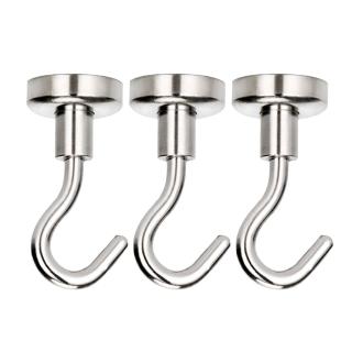 【生活King】超強力磁鐵掛勾-32mm(3入)