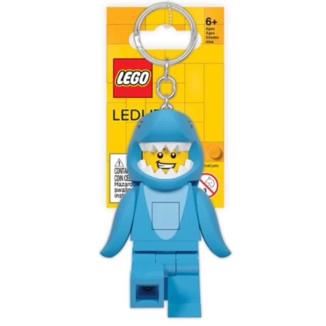 LEGO 樂高 #LGL-KE155 鯊魚人LED手電筒鑰匙圈