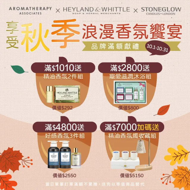 【H&W 英倫薇朵】HOME香氛燭買就送琉璃融蠟燈座(香氛燭230g+琉璃融燭燈座)