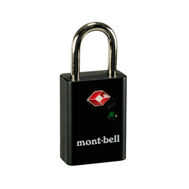 mont bell Key TS lock 鑰匙鎖 海關鎖(1124398BK黑 RD紅 SV銀白)