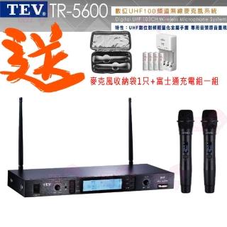 【TEV】TR-5600(最新機種 抗4G/5G 數位UHF100頻道無線麥克風)