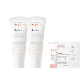 【Avene 雅漾官方直營】24H全效活泉保濕精華乳_2入組(清爽長效保濕乳液)