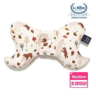 【La Millou】天使枕(暖心抱抱熊-伊莉莎白-推車汽座枕寶寶護頸枕)
