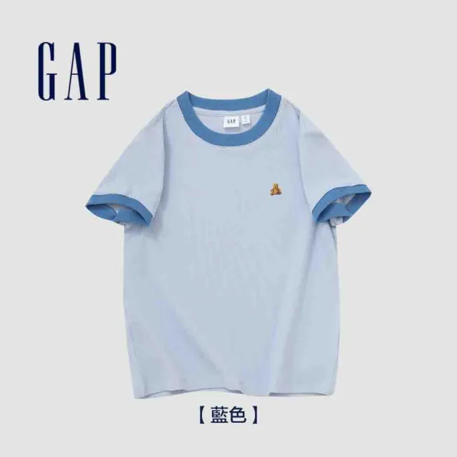 【GAP】女裝 Logo小熊圓領短袖T恤-多色可選(429376)