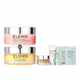 【ELEMIS 愛莉美】新客必收洗卸組(2款香味任選 買100送50★清潔/養膚/潔顏★)