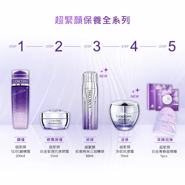 【蘭蔻】效期2025/09 官方直營 超緊顏抗痕亮采三效精華50ml(LANCOME/全新上市)