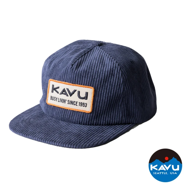 KAVU Wooderson 燈芯絨棒球帽 夜藍 #1223