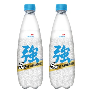 【泰山】強氣泡水500mlx2箱(共48入)