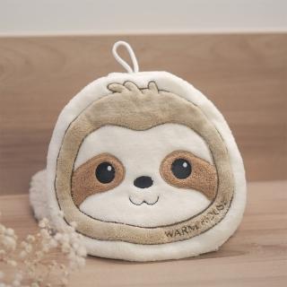 【Warm House Decor 暖和家居】獨家訂製款樹懶擦手巾(吸水擦手巾 吸水毛巾 浴室擦手巾)