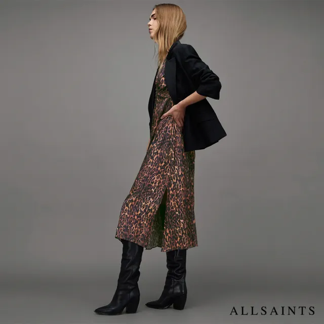 【ALLSAINTS】DREA ANITA 印花洋裝 WD067Z(常規版型)